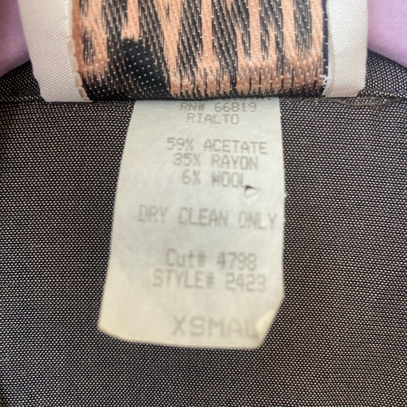 Vintage 80s Cropped Jacket & Trousers Set - Picture 10 of 10